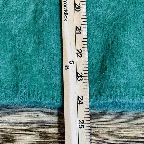 H&M Edition Oversized Mohair-Blend Sweater Green L/XL - Picture 9 of 9